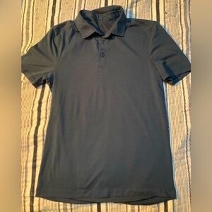 Lululemon mens XS navy blue polo stretch